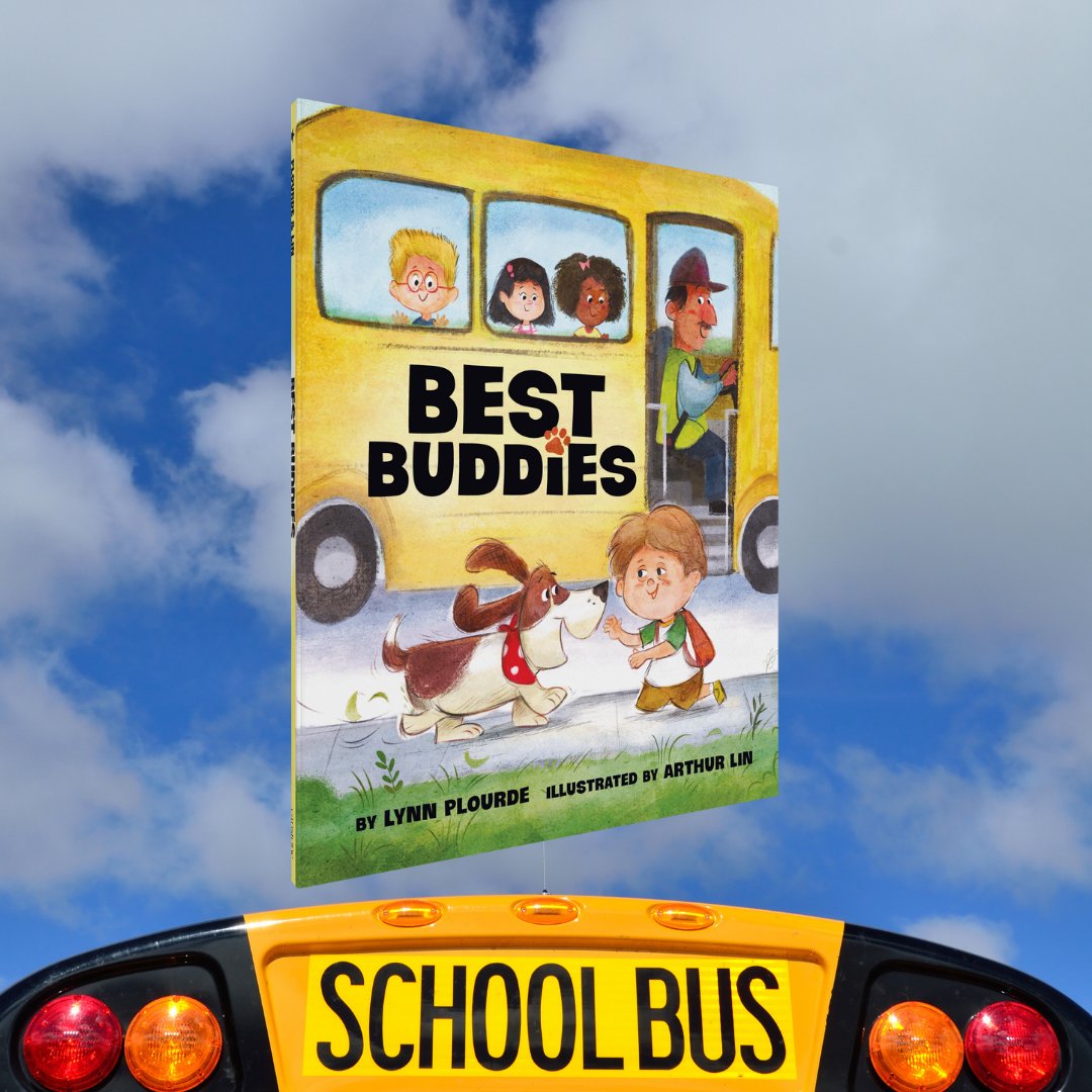Best Buddies over a bus